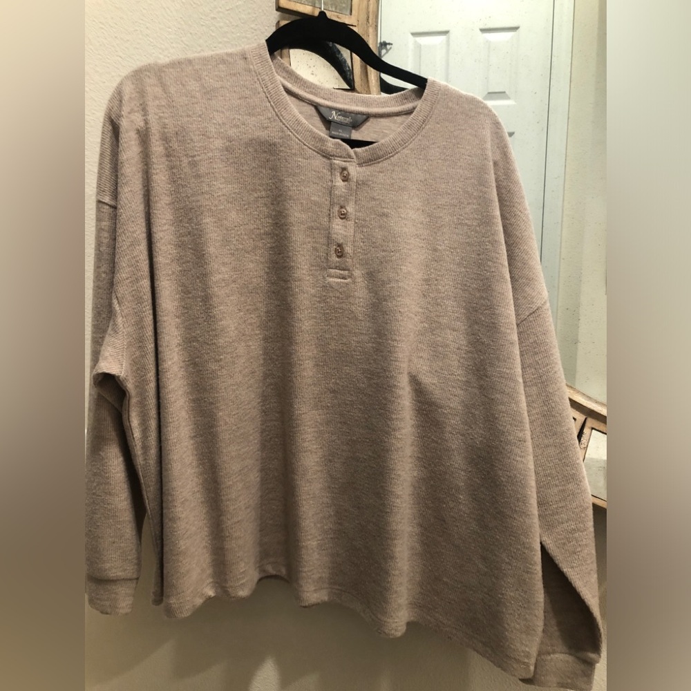 Natural Reflections Tan Men's Shirt